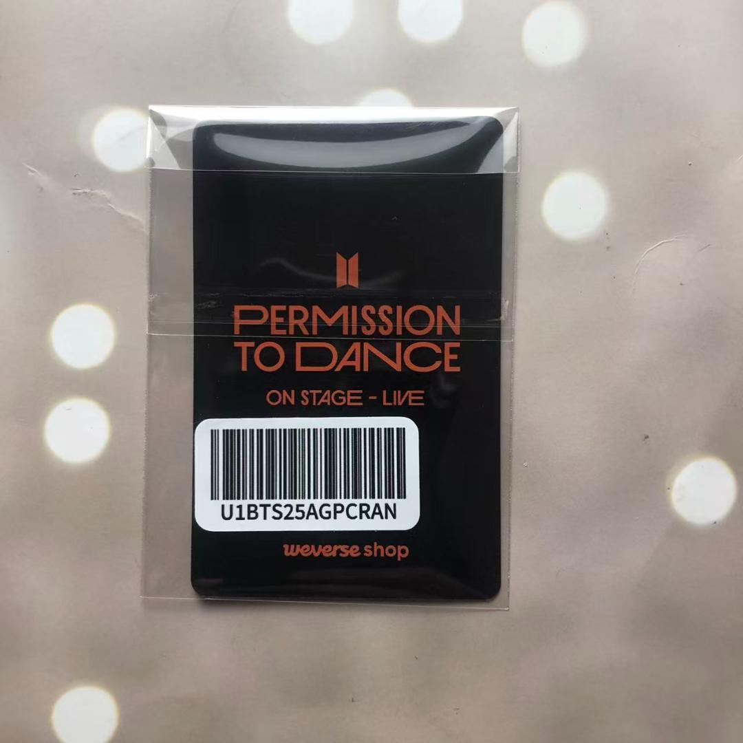 BTS ジョングク PTD Weverse Global 特典 トレカ