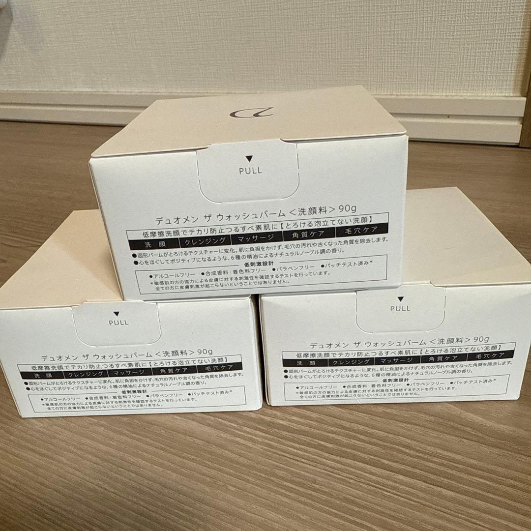 DUO men the wash balm 90g 3個セット　デュオメン