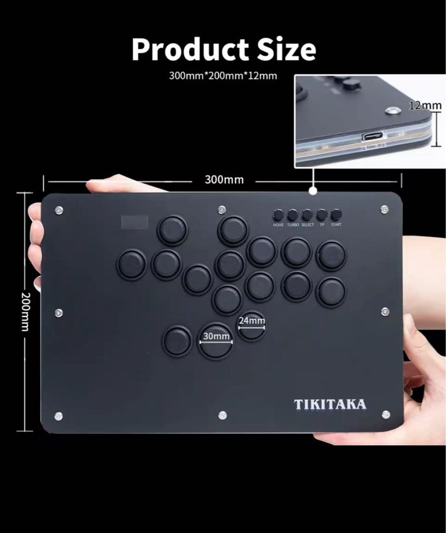 【美品】 TIKITAKA レバーレス　デラックスシリーズ　ケーブル付