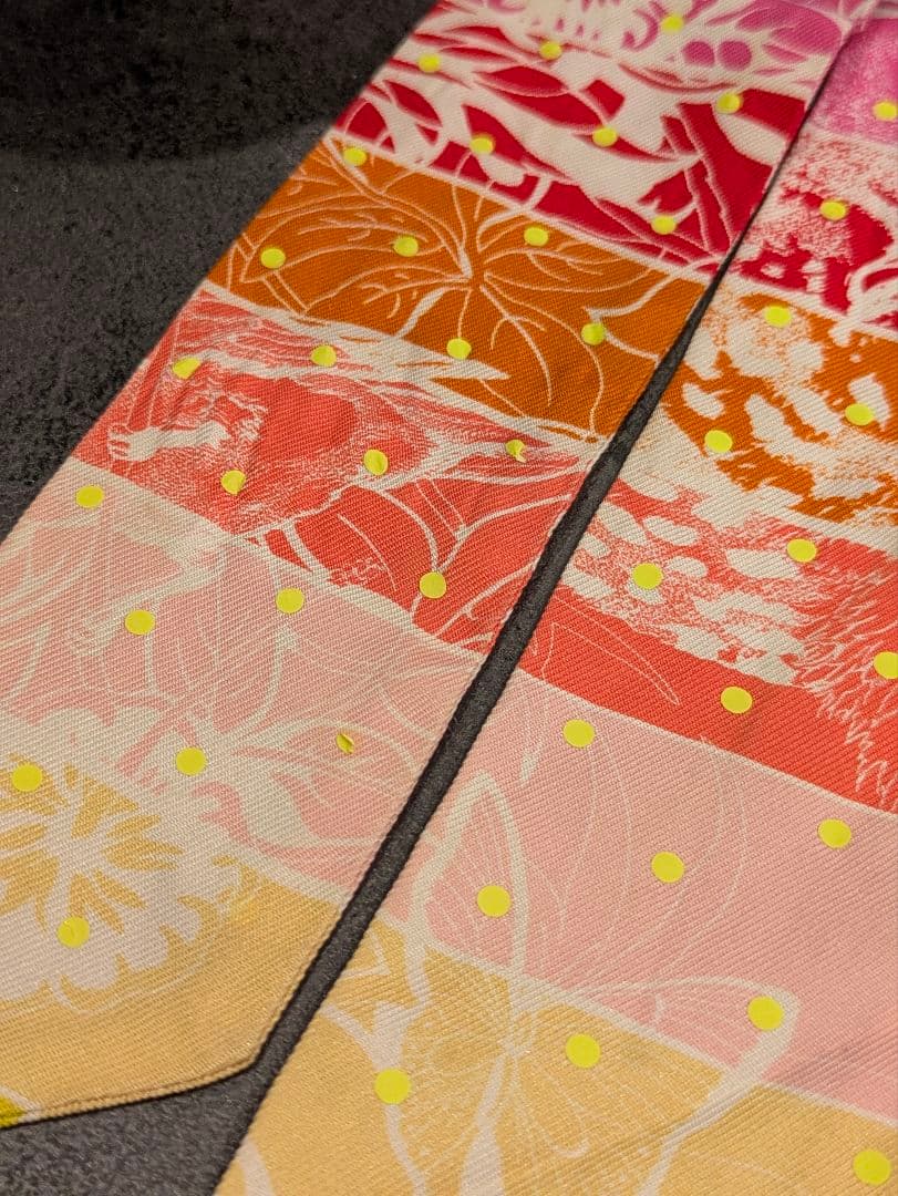 【希少】HERMES ツイリー ジャングルラブレインボープリュムティ 2本セット