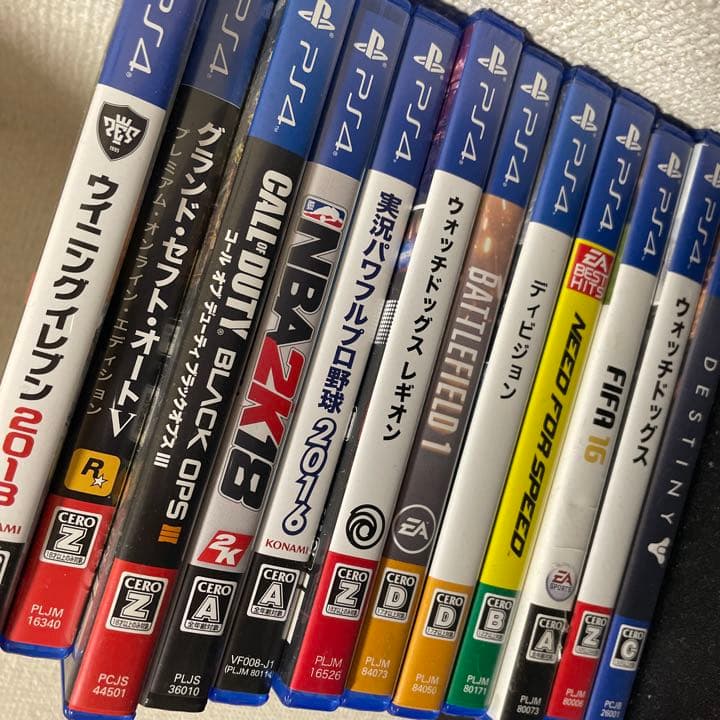 ps4 ソフトセット　値下げありコメントお願いします