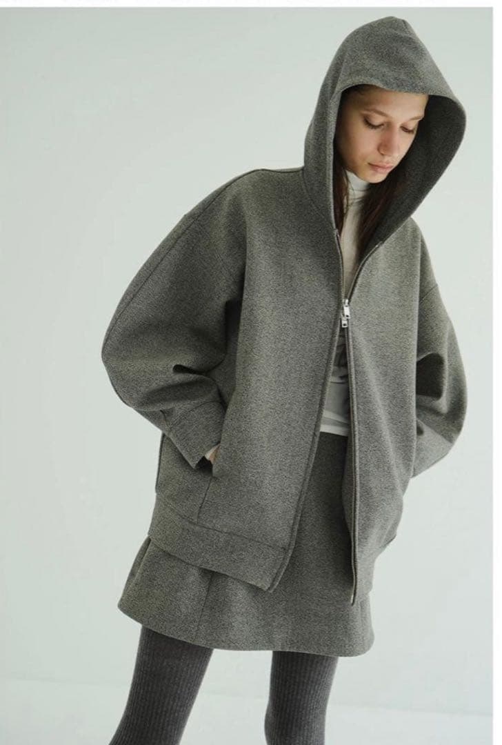 CLANE CONSTRUCTIVE BONDING HOODIE サイズ2