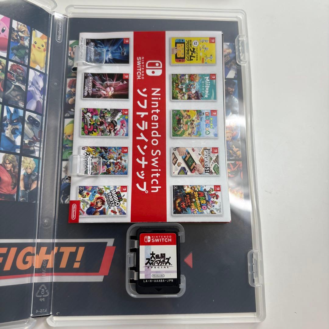NintendoSwitch ゲームカセット マリオ スマブラ
