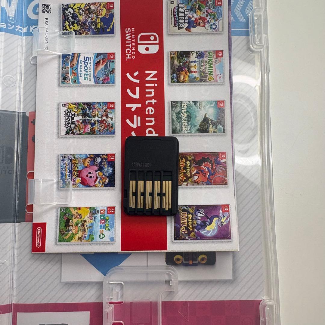 NintendoSwitch ゲームカセット マリオ スマブラ