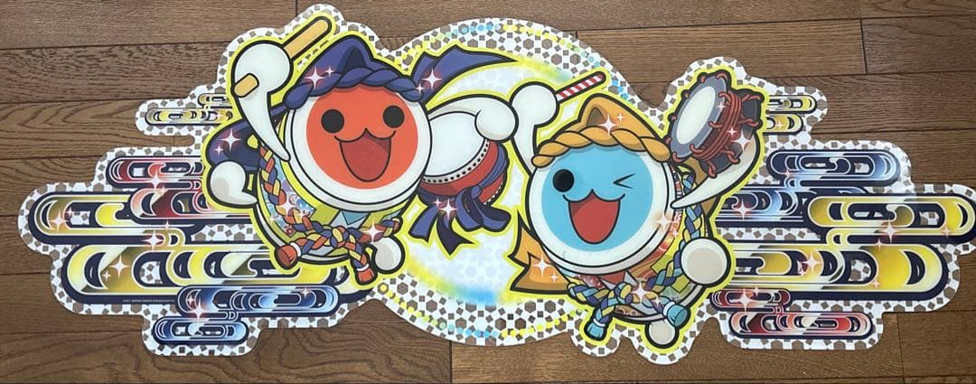 [激レア 非売品] 太鼓の達人 装飾 イエローver