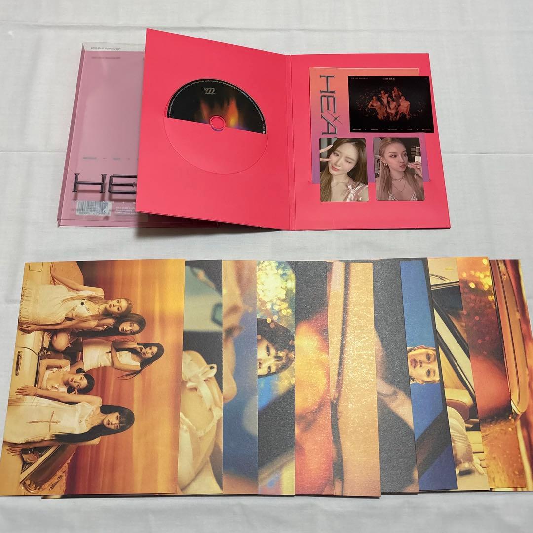 (G)I-DLE i-dle アルバム　HEAT コンプセット欠けなし