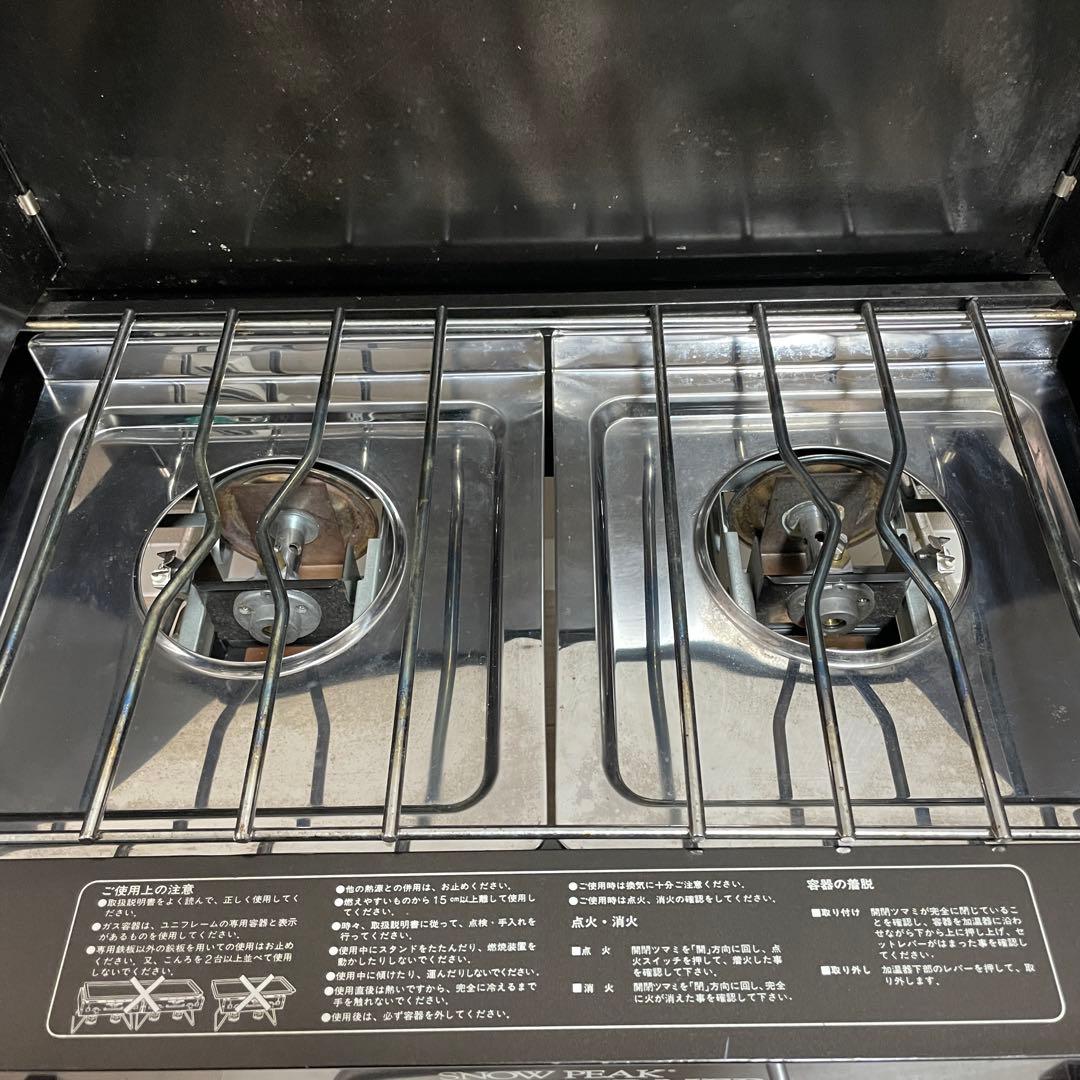 バーベキュー・調理用品  PEAK TWIN BURNER US-2400 UNIFLAME