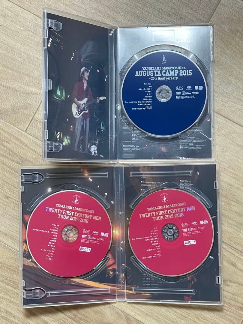 THE YAMAZAKI 山崎まさよし ライブDVDセット