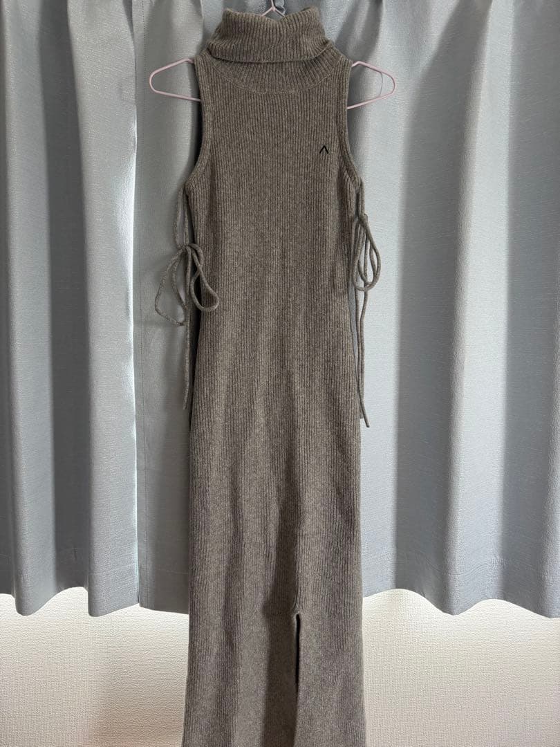 ワンピース andmary Nana cable knit set dress