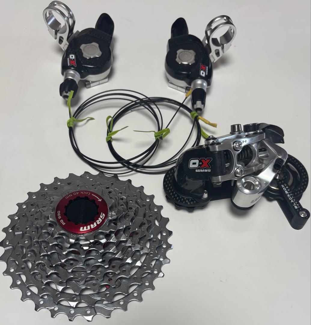 SRAM X0 9速コンポーネントセット