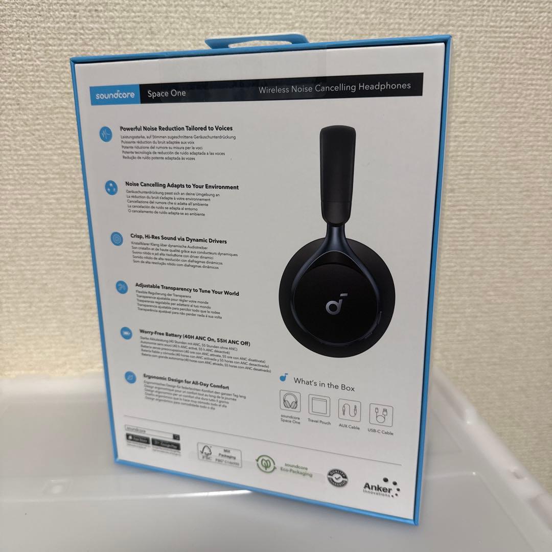 新品 アンカー Anker soundcore space one ブラック