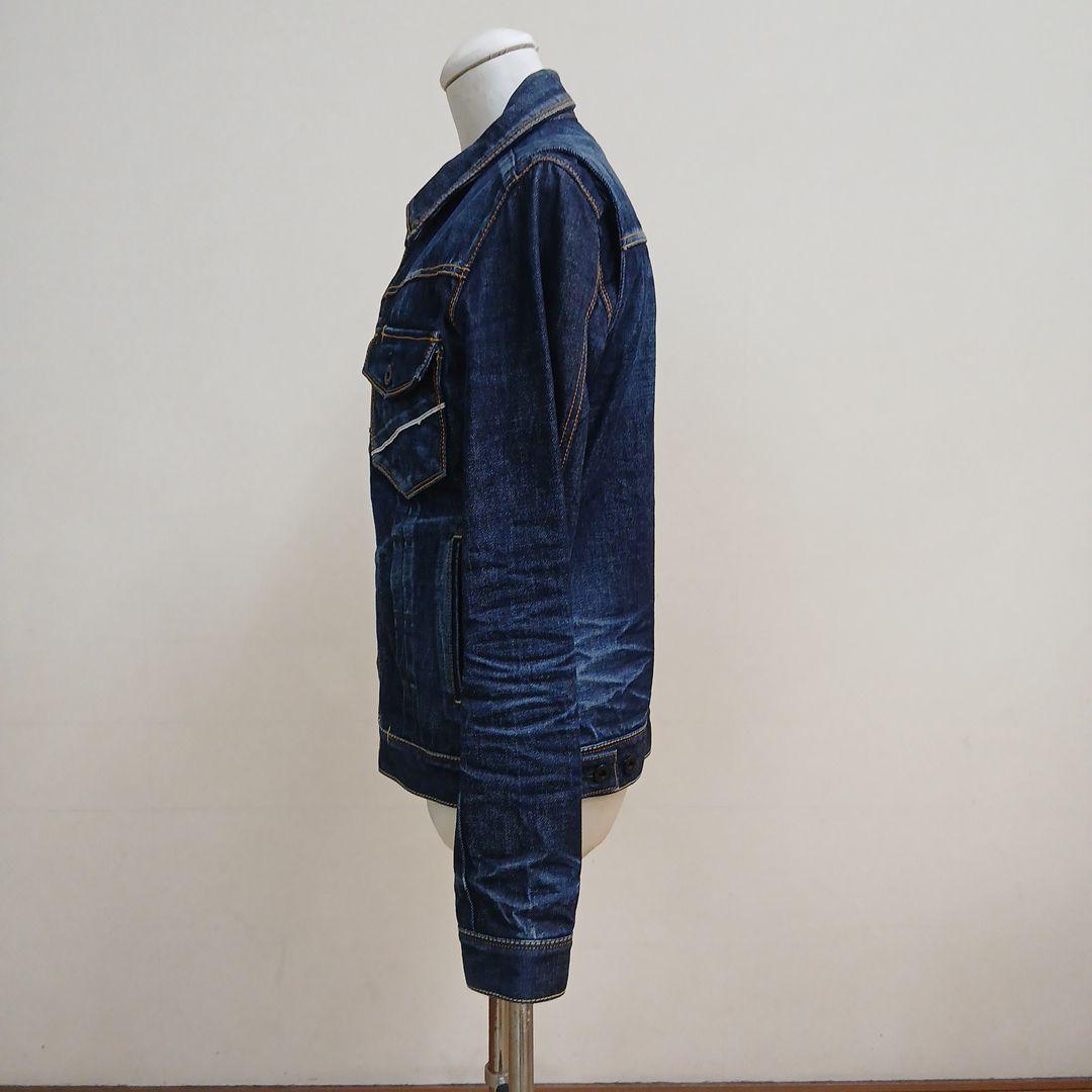 DeeTA インディゴ　セルビッチデニムジャケットMサイズ