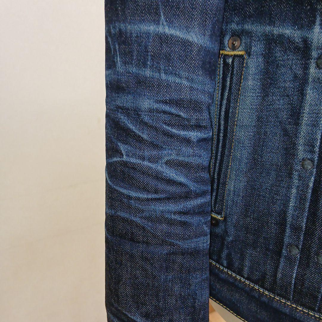 DeeTA インディゴ　セルビッチデニムジャケットMサイズ