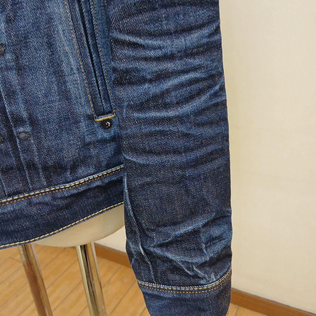 DeeTA インディゴ　セルビッチデニムジャケットMサイズ