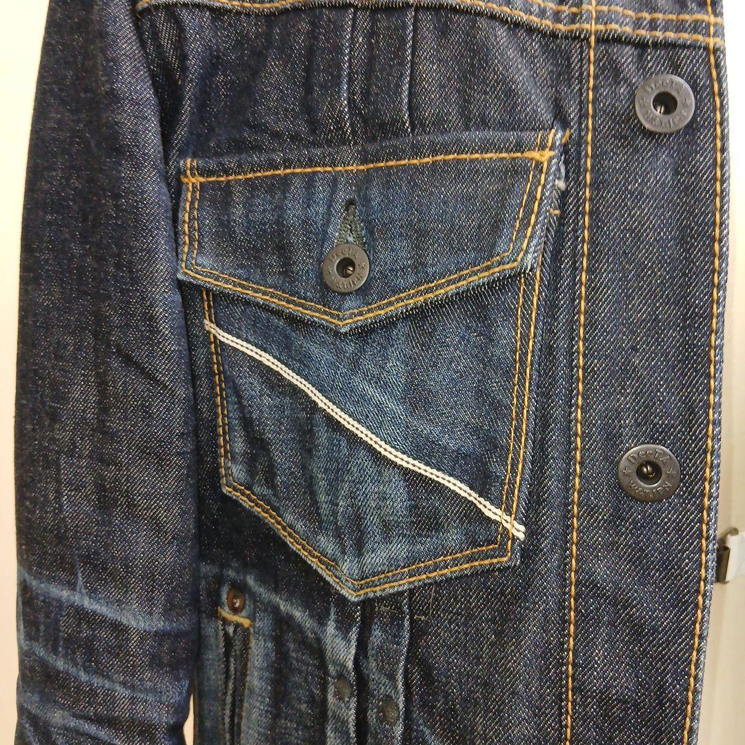 DeeTA インディゴ　セルビッチデニムジャケットMサイズ