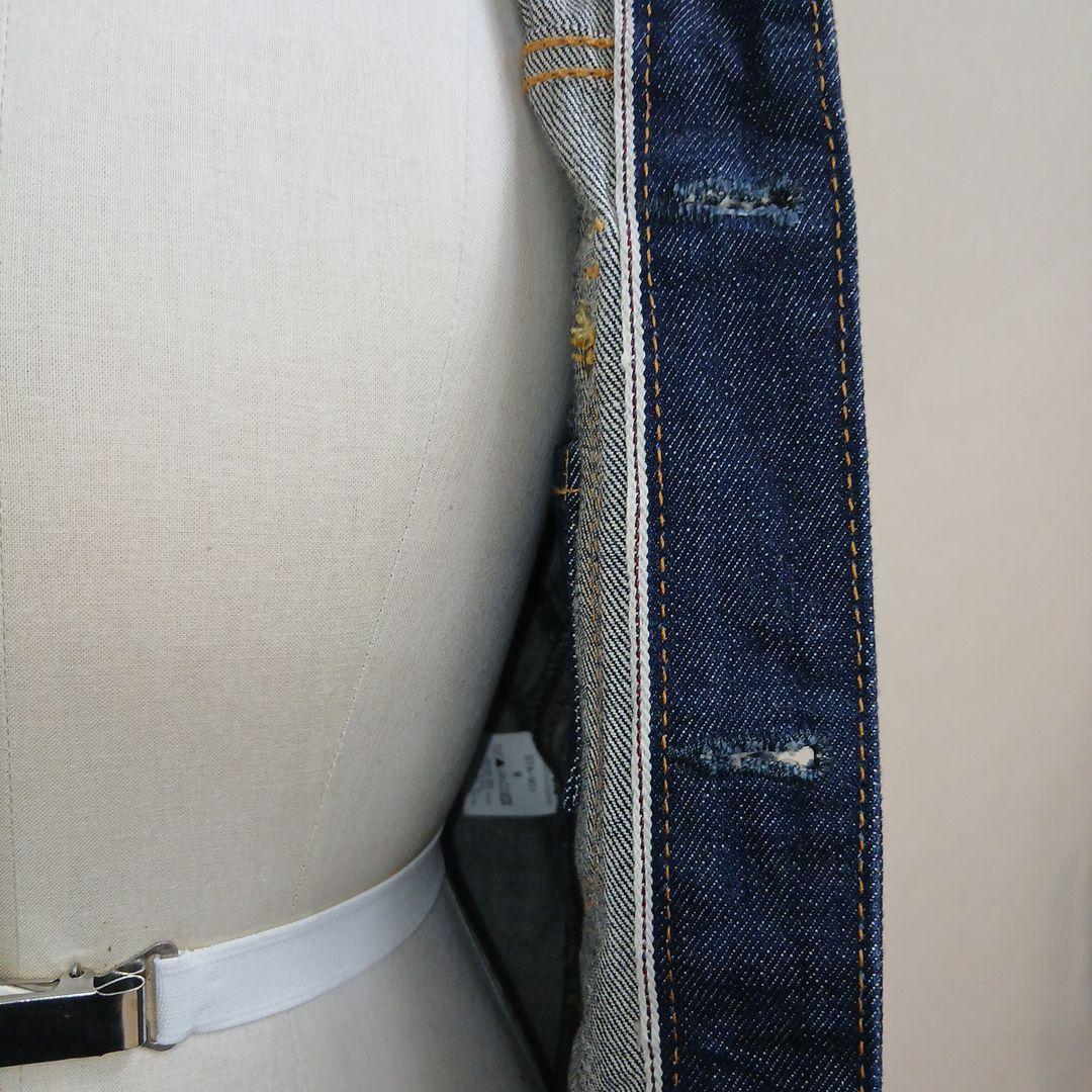 DeeTA インディゴ　セルビッチデニムジャケットMサイズ