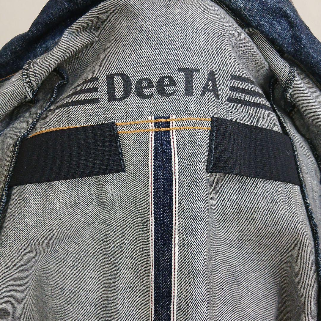 DeeTA インディゴ　セルビッチデニムジャケットMサイズ