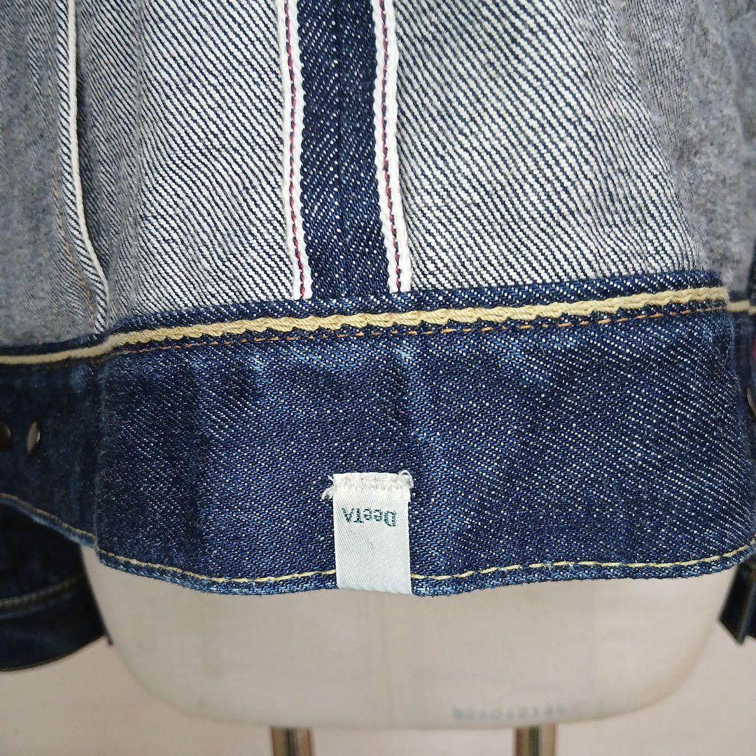 DeeTA インディゴ　セルビッチデニムジャケットMサイズ