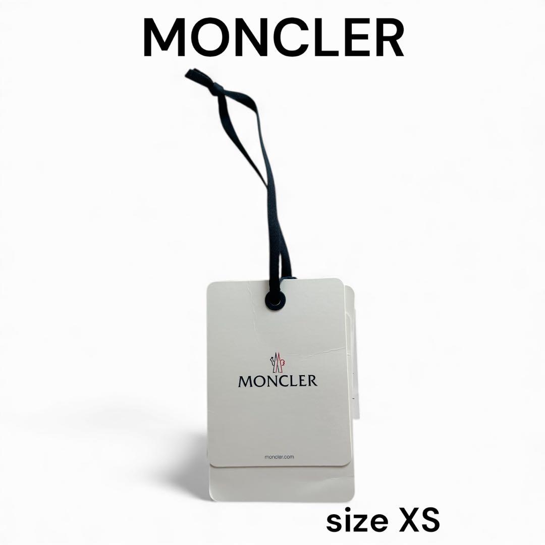 MONCLER ロゴ パーカー 白 XS 新品未使用 タグありモンクレール