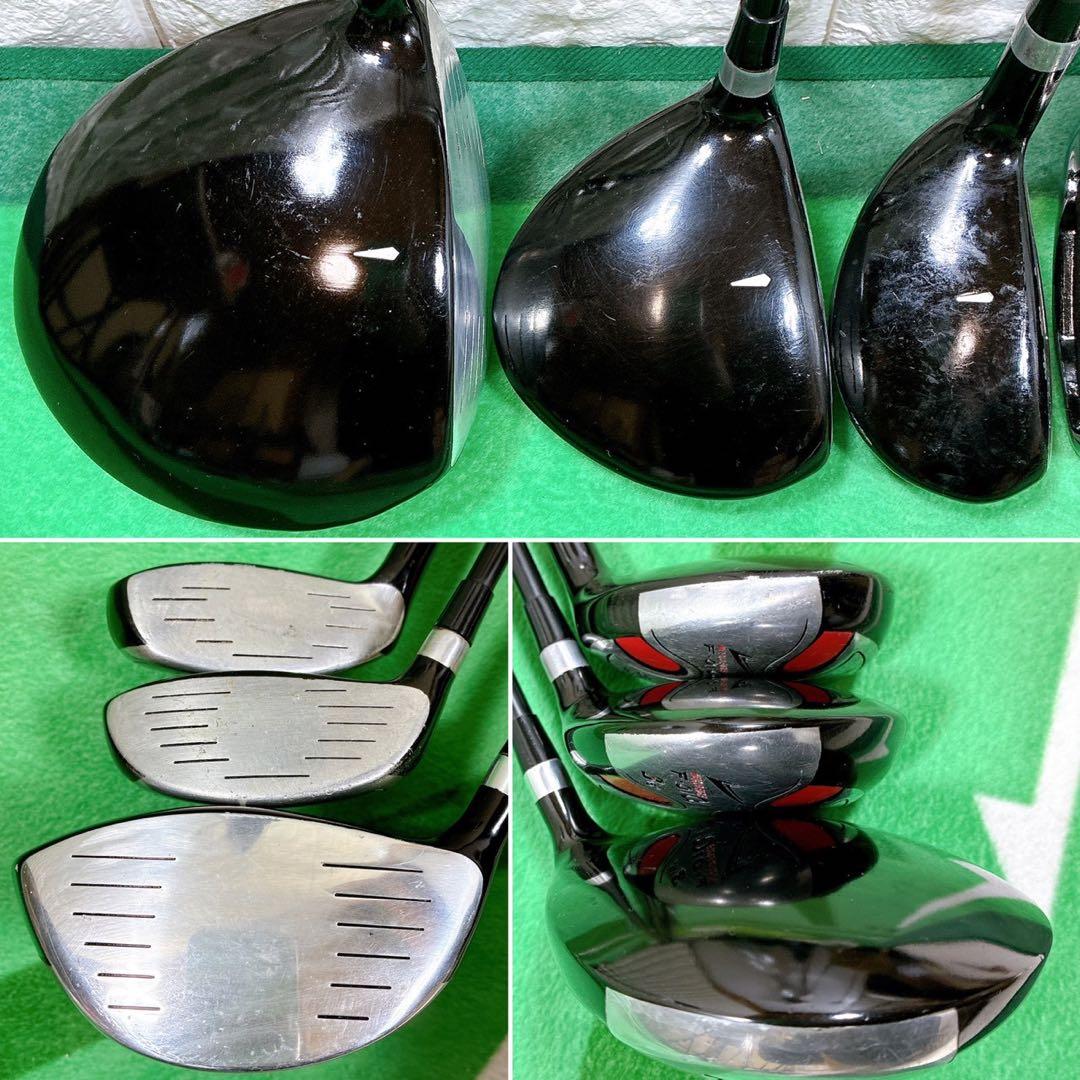 【初心者オススメ】ワールドイーグル F-01a ゴルフクラブ 10本セット 右