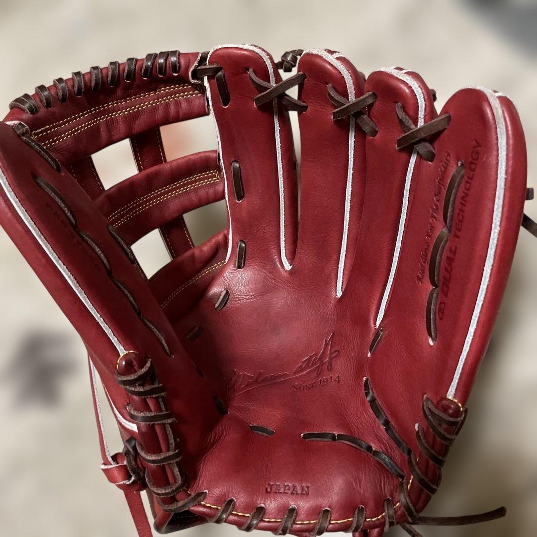 K*7様 Wilson 硬式グローブ 赤50型ウィルソングローブ袋付き