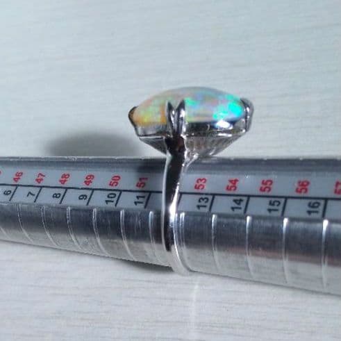 特大オパール☆Silver925リング