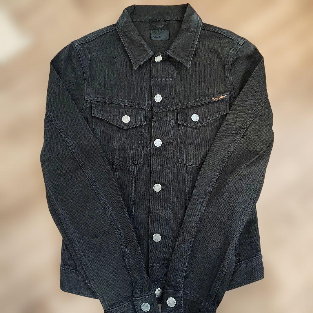 Nudie Jeans ヌーディージーンズ ブラックデニムジャケット