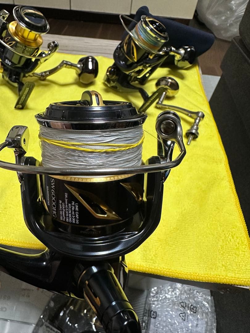 FMシマノ20ステラSW6000HG美品