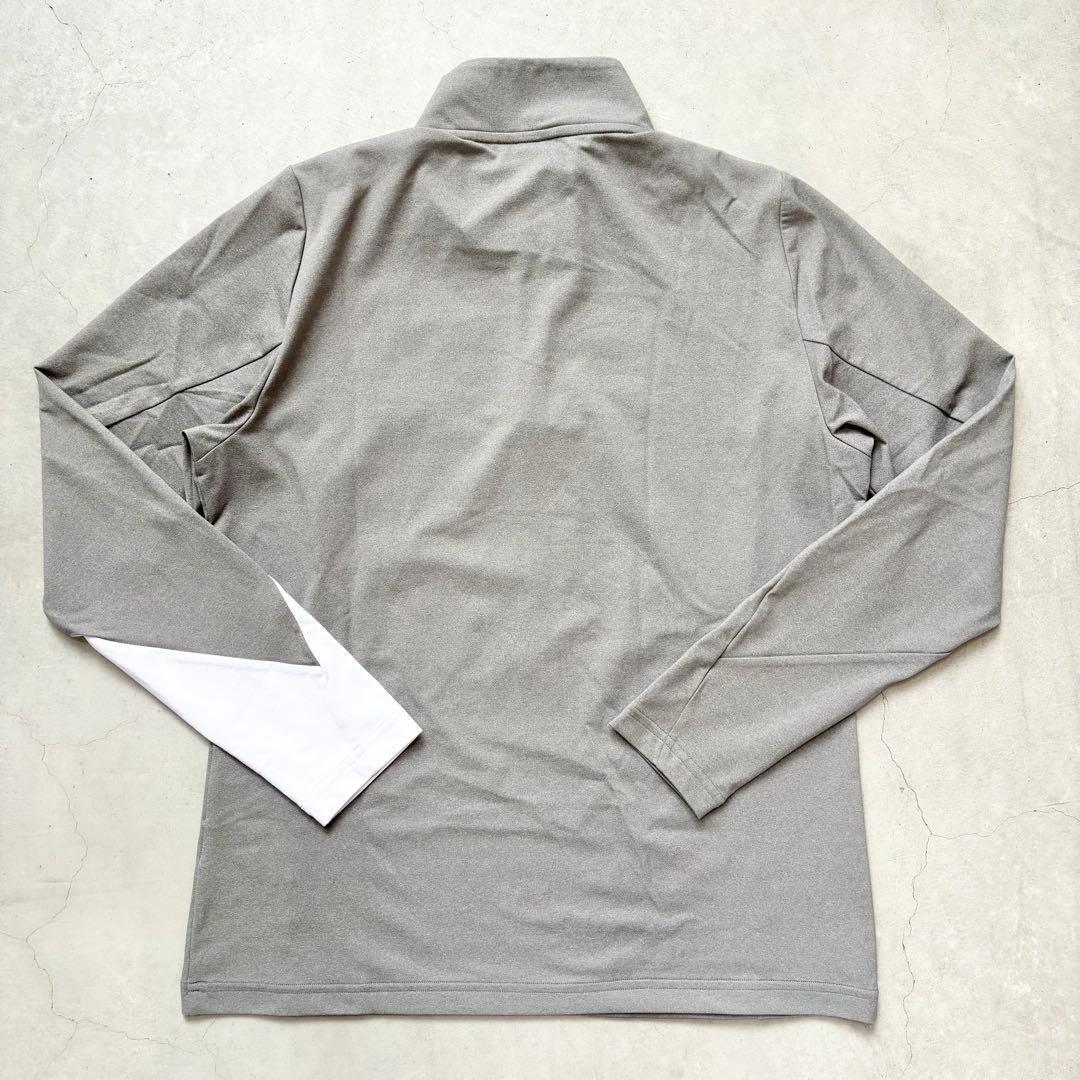 【極美品】DESCENTE GOLF デサントゴルフ ハーフジップ長袖シャツ L