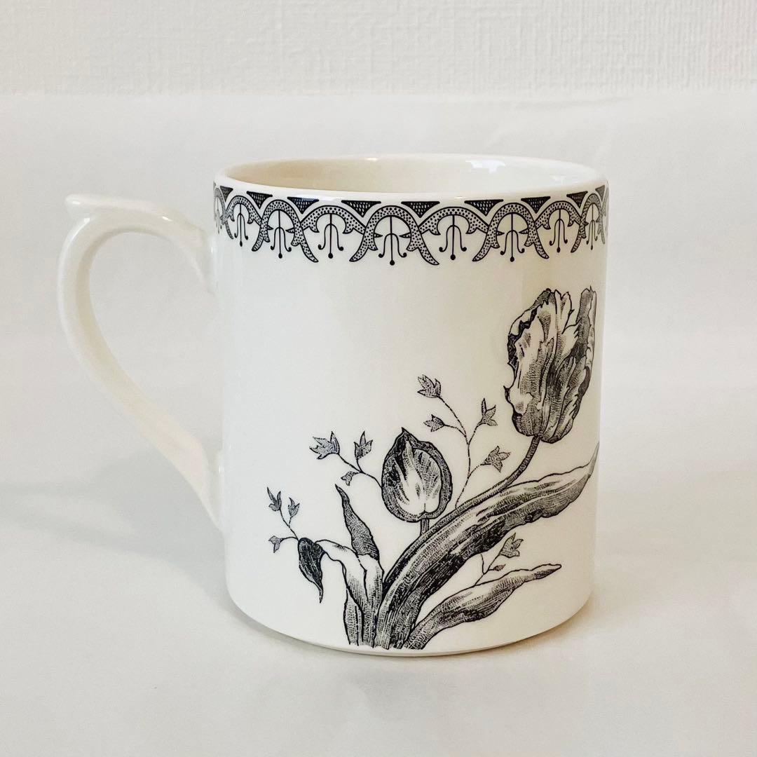 GIEN ジアン　チューリップ柄カナッペ皿　プレート　マグカップ　陶磁器製