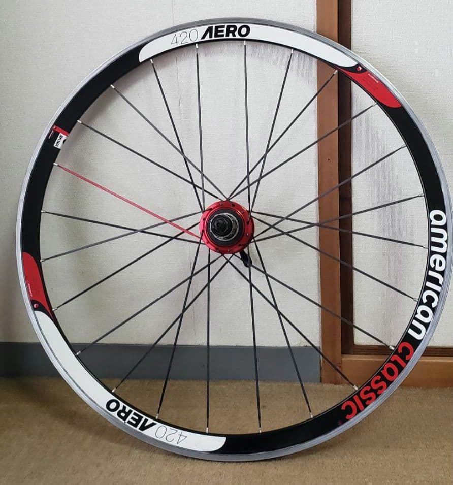 アメリカンクラシック　ホイール　420AERO 前後セット10速