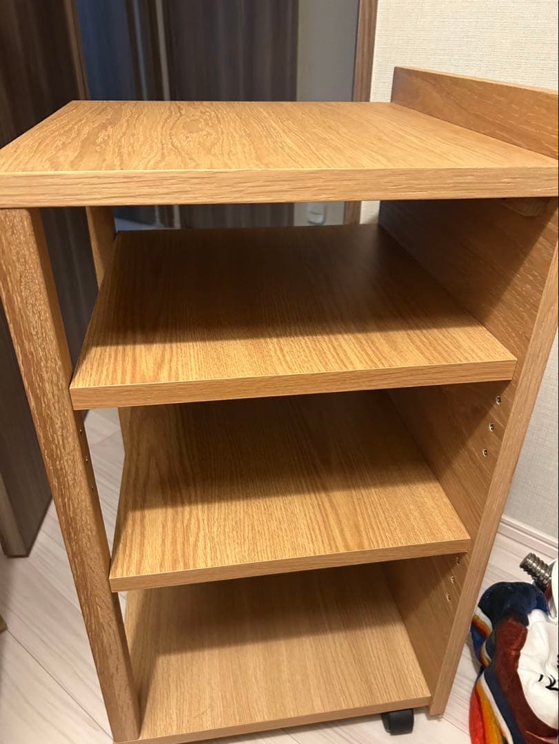 無印良品　カップボード　ワゴンのみ