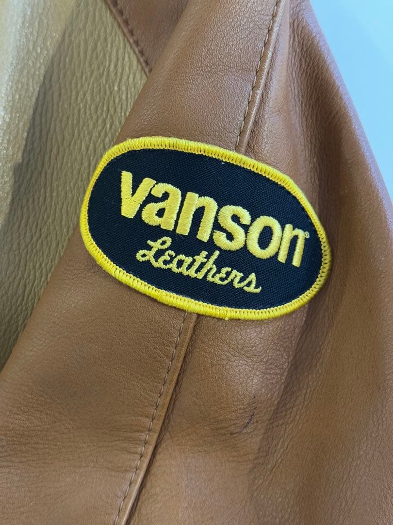 VANSON 9TJV レザージャケット サイズ40