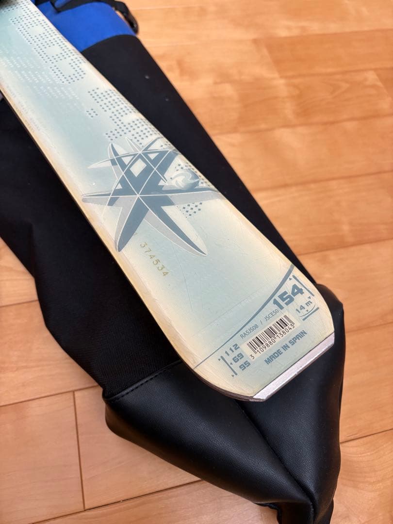 スキー板　ロシニョールrossignol 154cm ストック　105cm