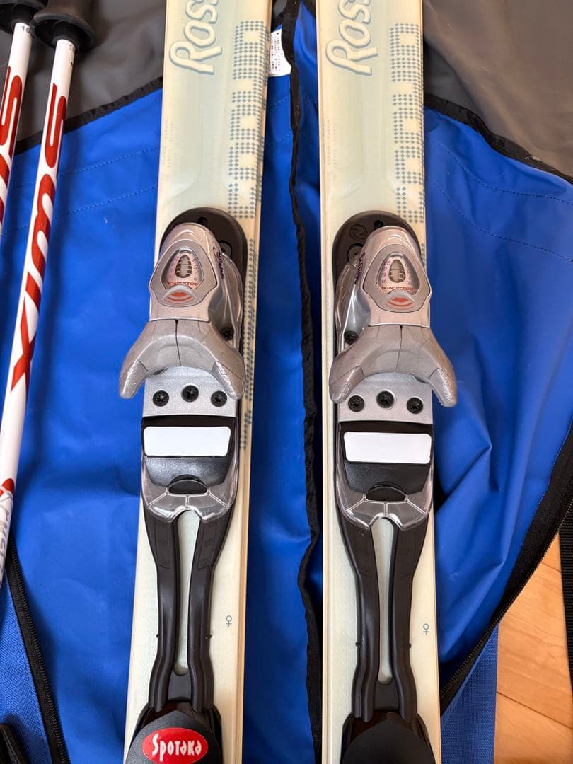 スキー板　ロシニョールrossignol 154cm ストック　105cm
