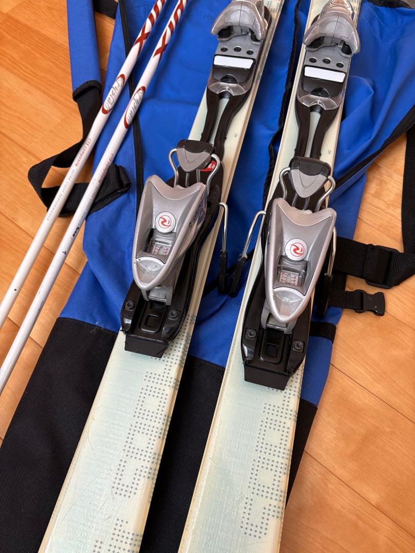 スキー板　ロシニョールrossignol 154cm ストック　105cm