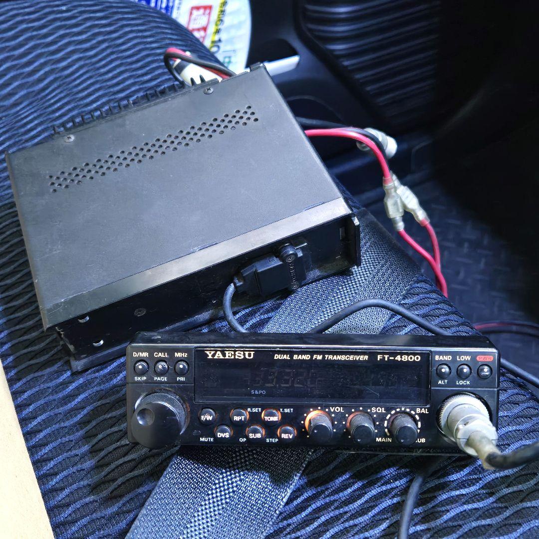YAESU FT-4800 144&430MHz 説明書付き