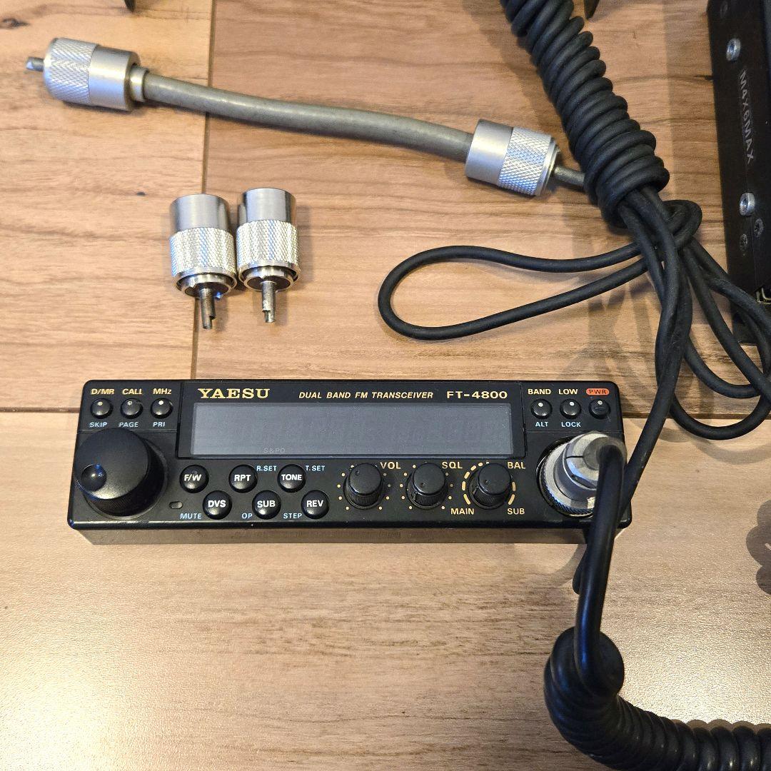 YAESU FT-4800 144&430MHz 説明書付き