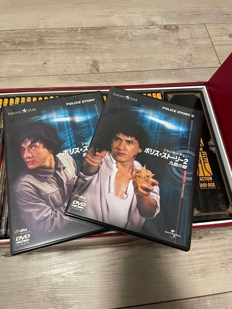 【超希少】ジャッキー・チェン 成龍 ACTION HISTORY DVD-BOX