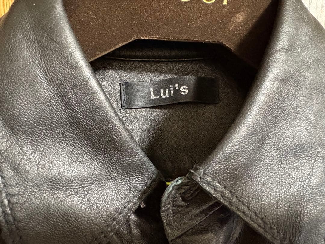 Lui's ルイス　レザージャケット　ジャケット　レザー　羊革