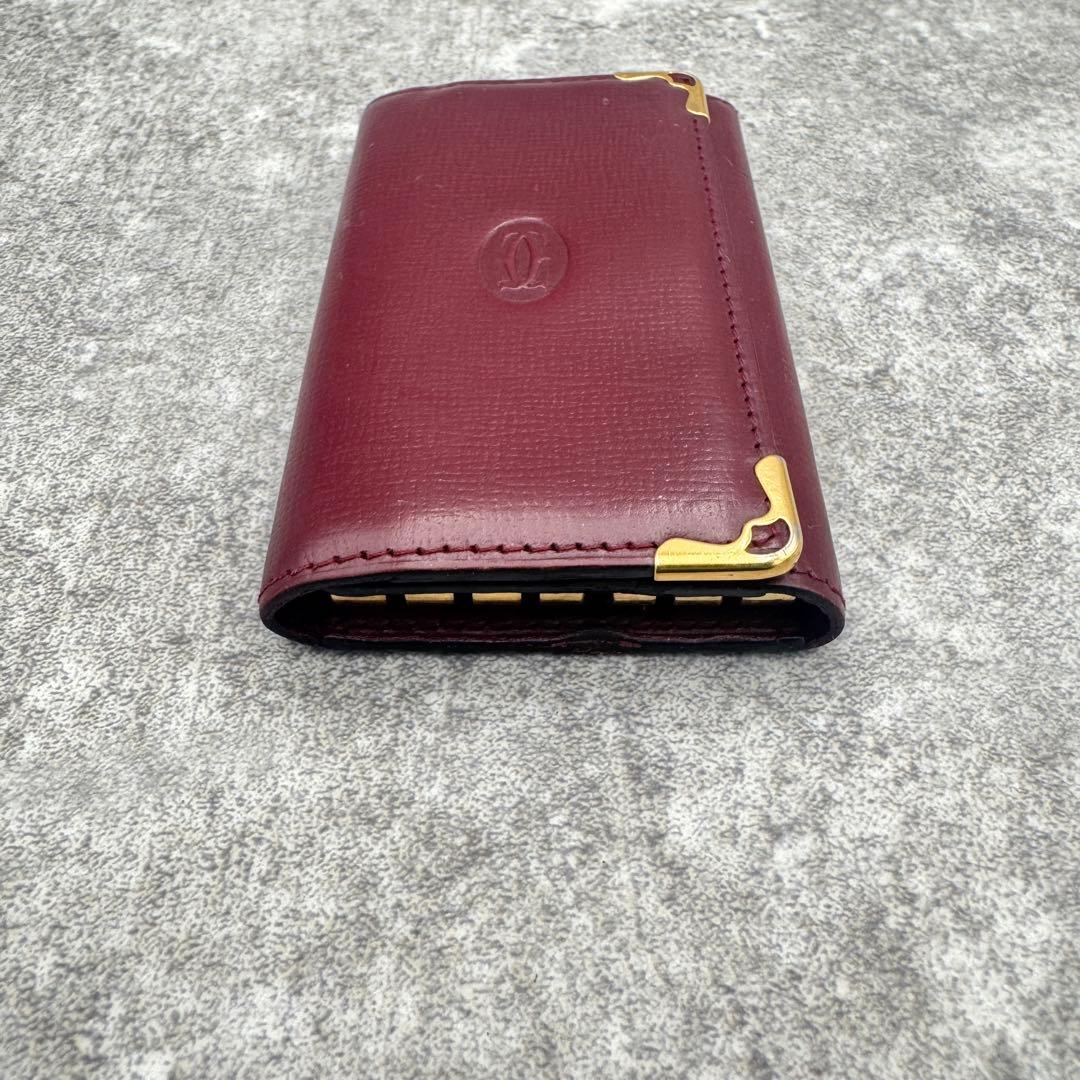 小物 Cartier Must de Cartier Leather Key Case