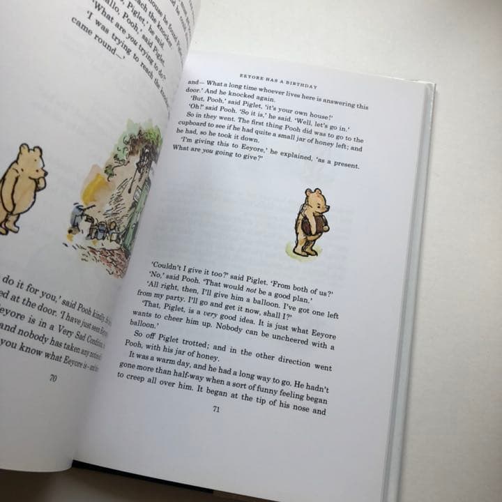 くまのプーさん　絵本　英字　2冊