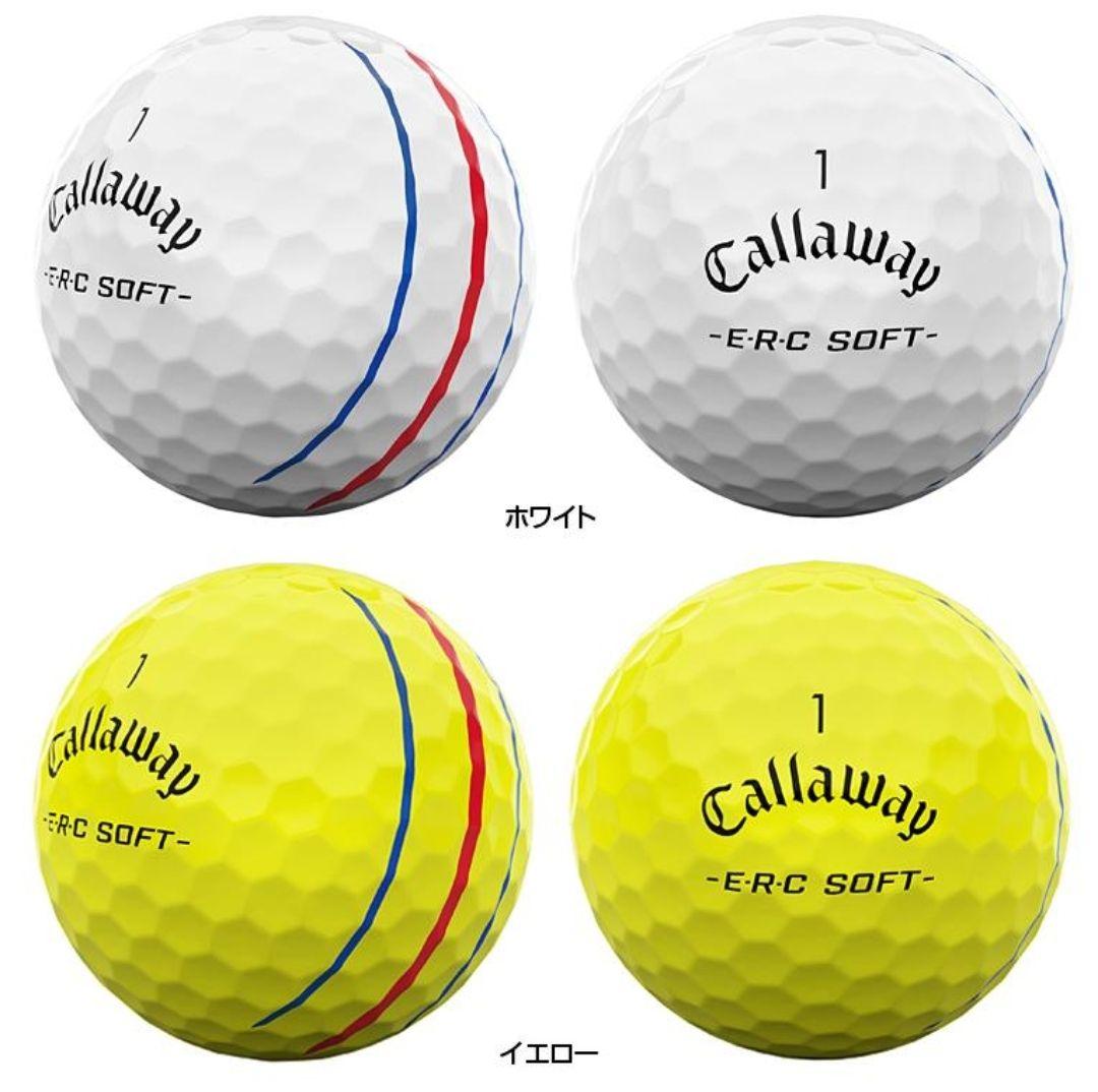 Callaway ERC SOFT 25 TRPLTRK 12球　ホワイト