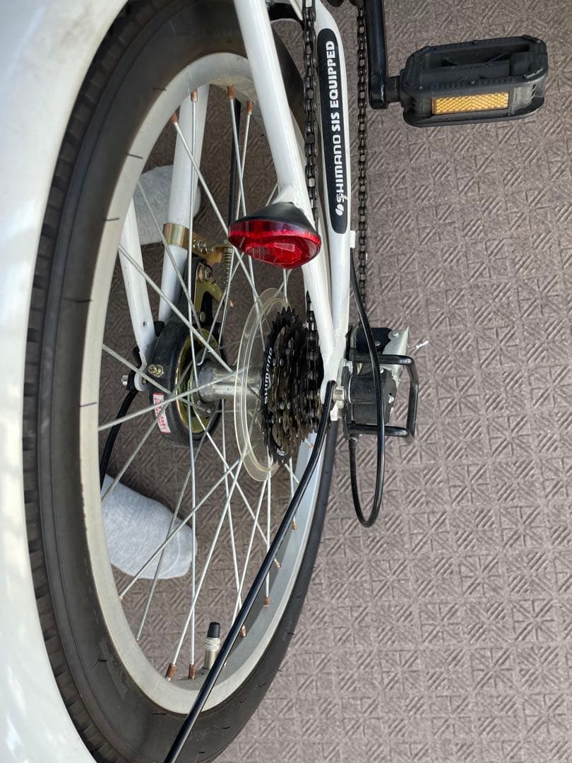 Dore d'ore 折りたたみ自転車 白