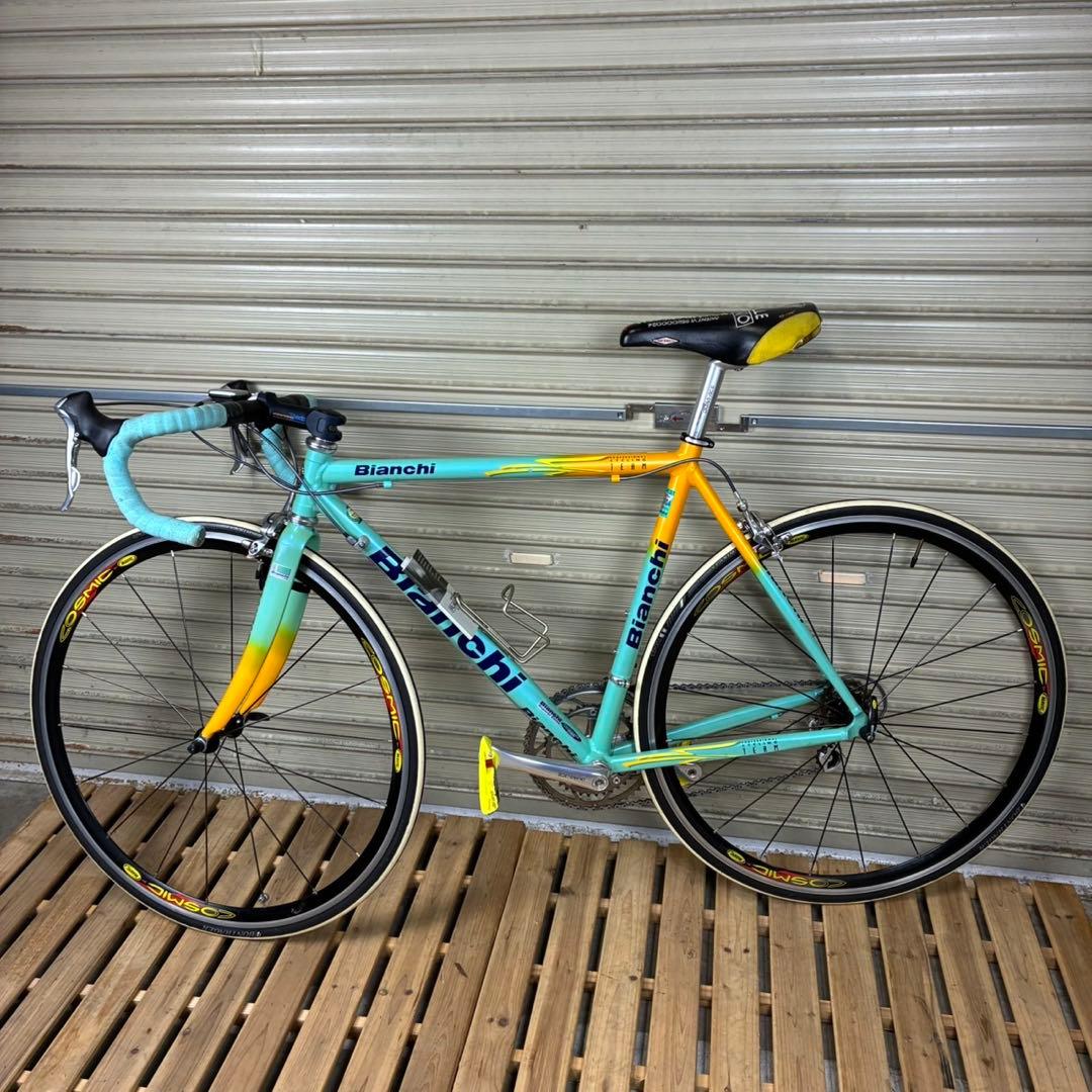 【送料込】Bianchi Mega Pro XL ロードバイク　希少　レア