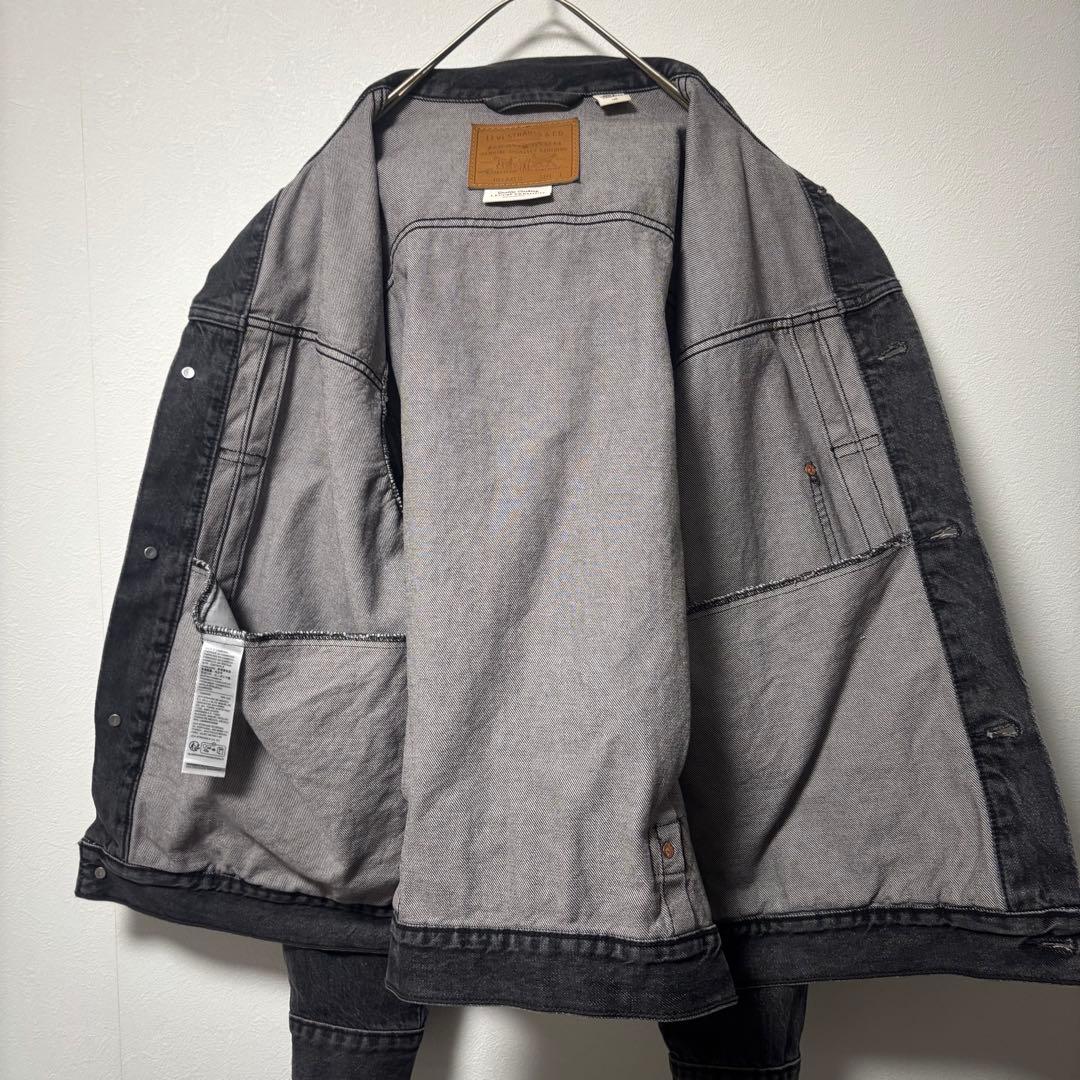 美品✨Levi's デニムジャケット　1st セットアップ　黒　W31 L30