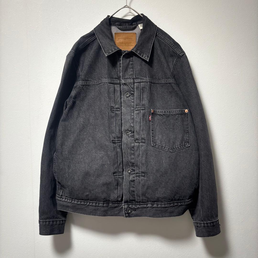 美品✨Levi's デニムジャケット　1st セットアップ　黒　W31 L30