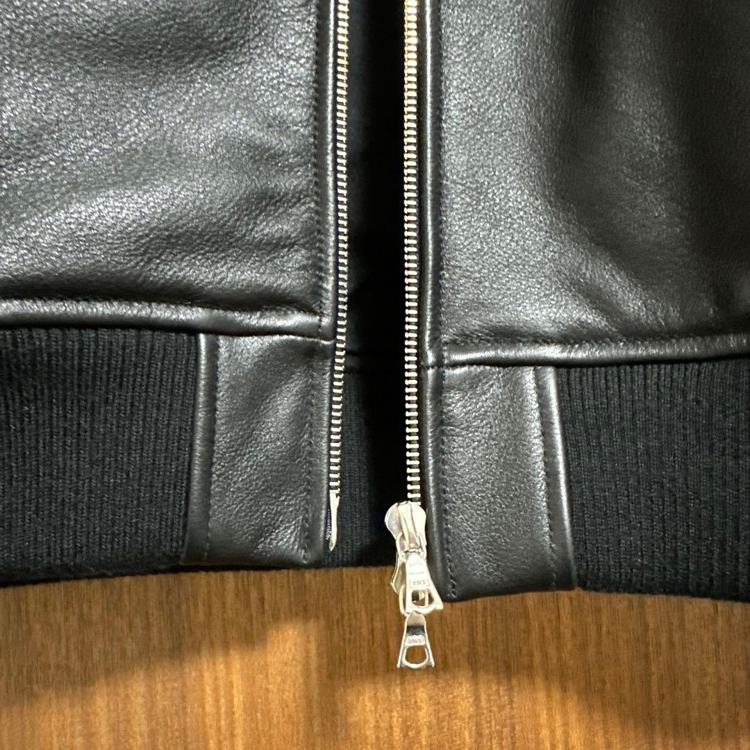 SOPH LEATHER ZIP JACKET レザー ジップ ジャケット L