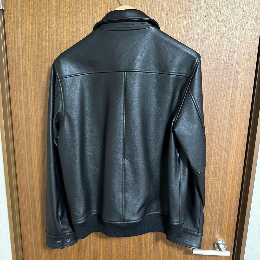 SOPH LEATHER ZIP JACKET レザー ジップ ジャケット L