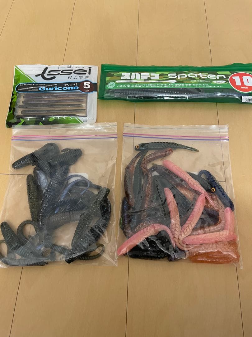バス釣り引退セット　25タトゥーラsvtw 一誠ルアーワームまとめ売り